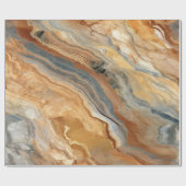 Papier Cadeau Élégant marbre Motif sans couture (Plat)