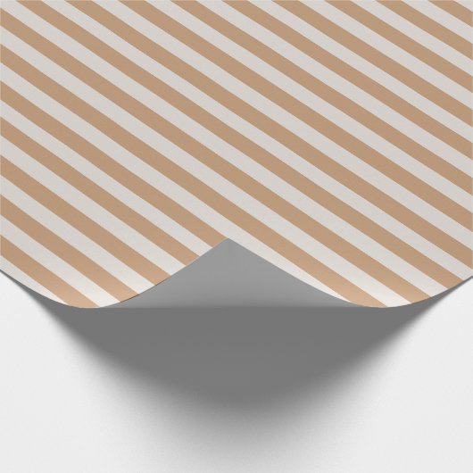 Papier Cadeau Élégant minimal Gris Beige (Coin)