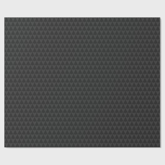 Papier Cadeau Élégant Monotone géométrique Noël Arbre de Noël (Plat)