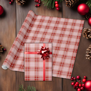 Papier Cadeau Élégant Motif rouge