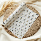 Papier Cadeau Élégant Noël moderne Arbres & Etoiles Vacances