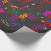 Papier Cadeau Élégant Noir Carbon Fiber Style Arrière - plan d'i (Coin)