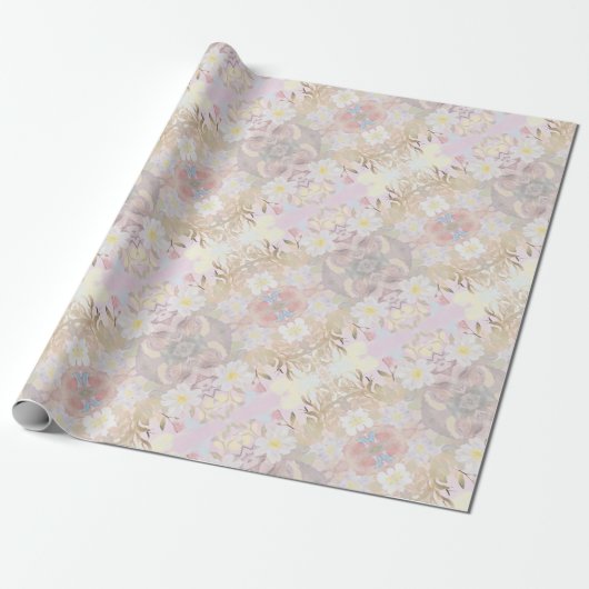 Papier cadeau élégant Pamela Pattern B (Déroulé)