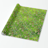 Papier Cadeau Élégant papier brillant chiny chic (Déroulé)