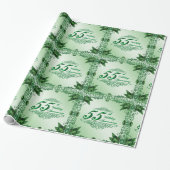 Papier Cadeau Élégant papier d'enveloppement du 55e anniversaire (Déroulé)