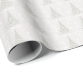 Papier Cadeau Élégant papier enveloppant de Noël - Matte (Coin rond)