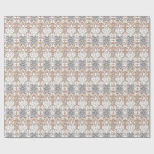 Papier Cadeau Élégant pastel Floral Nouveau Vintage