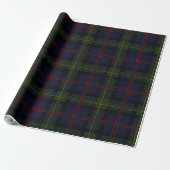 Papier Cadeau Élégant Plaid Rustique Classique Malcolm Tartan (Déroulé)