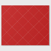 Papier Cadeau Elegant Red And White Template Christmas Gift (Plat)