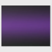 Papier Cadeau Elégant Royal violet et noir Ombre (Plat)
