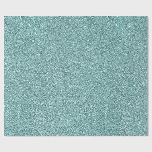 Papier Cadeau Elégant Sage Green Sparkly Parties scintillant Loo (Plat)