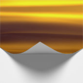 Papier Cadeau Elégant Satin Or Faux Texture Look (Coin)