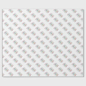 Papier Cadeau Elegant Script For We Walk By Faith Not By Sight (Plat)