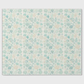 Papier Cadeau Elegant Sea Shell  Wrapping Paper (Plat)