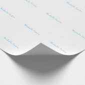 Papier Cadeau Élégant Simple Minimaliste (Coin)