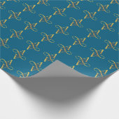 Papier Cadeau Élégant style moderne Noël (Coin)