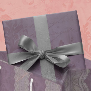 Papier Cadeau Elégant Vintage Mauve Damask Toutes les occasions