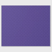 Papier Cadeau Elegant Violet Vintage Damask Pattern (Plat)