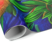 Papier Cadeau Elégante Collection de Belle Peony (Coin rond)