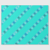 Papier Cadeau Elégante Coupe Ciseaux Coiffeur Tailor (Plat)