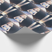 Papier Cadeau Elégante Extravaganza : Annime Bliss Anniversaire (Coin)