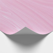 Papier Cadeau Élégante oeuvre en marbre rose Abstrait | (Coin)
