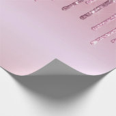 Papier Cadeau Elégante parties scintillant élégante en or rose r (Coin)