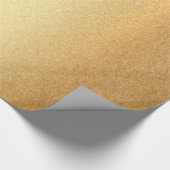 Papier Cadeau Elégante Parties scintillant or tendance Glam mode (Coin)