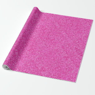 Papier Cadeau Élégante Parties scintillant rose Glamor Modèle mo