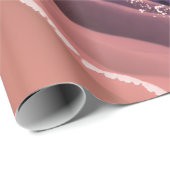 Papier Cadeau Elégante pierre de taille moderne (Coin rond)