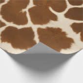 Papier Cadeau Elégante Vache Faux Cuir Collection populaire (Coin)