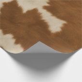 Papier Cadeau Elégante Vache Faux Cuir Collection tendance (Coin)