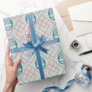 Papier Cadeau Éléments Art déco