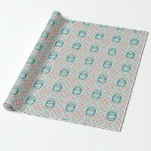 Papier Cadeau Éléments Art déco (Déroulé)