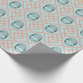 Papier Cadeau Éléments Art déco (Coin)