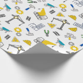 Papier Cadeau Éléments de construction (Coin)
