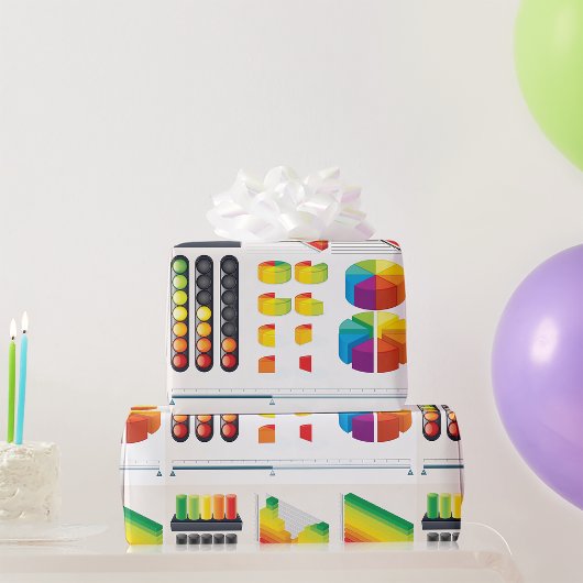 Papier Cadeau Éléments d'infographie et visualisation de données