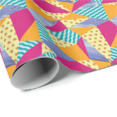 Papier Cadeau Éléments géométriques et abstraits : décoratifs sa (Coin rond)