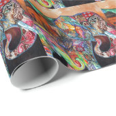 Papier Cadeau Éléphant (Coin rond)