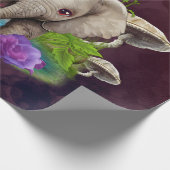 Papier Cadeau Eléphant bébé le plus mou (Coin)