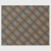 Papier Cadeau Éléphant de Perse de Persan de l'Islam de l'Inde (Plat)