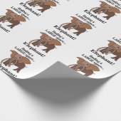 Papier Cadeau Éléphant Drôle (Coin)