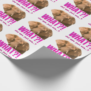 Papier Cadeau Éléphant Qu'avez-vous dit ?