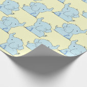 Papier Cadeau Eléphants (Coin)