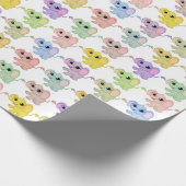 Papier Cadeau Eléphants de bébé (Coin)