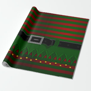 Papier cadeau Elf de Noël Papier cadeau Elf mou