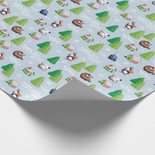 Papier Cadeau Elf the Movie | Bye Buddy Hope Vous Trouvez Votre  (Coin)