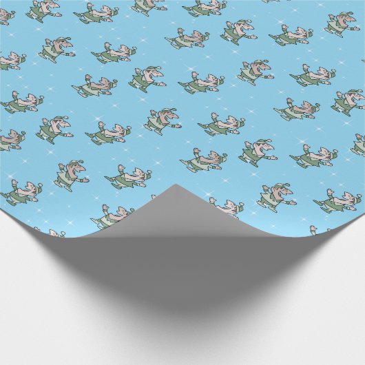 Papier Cadeau Elfe de la danse (Coin)