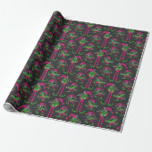Papier Cadeau Elfe de Noël drôle Gnome (Déroulé)