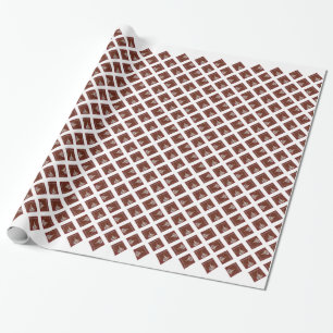 Papier Cadeau Elfe de Noël - Redhead Design 1 - Imaginaire
